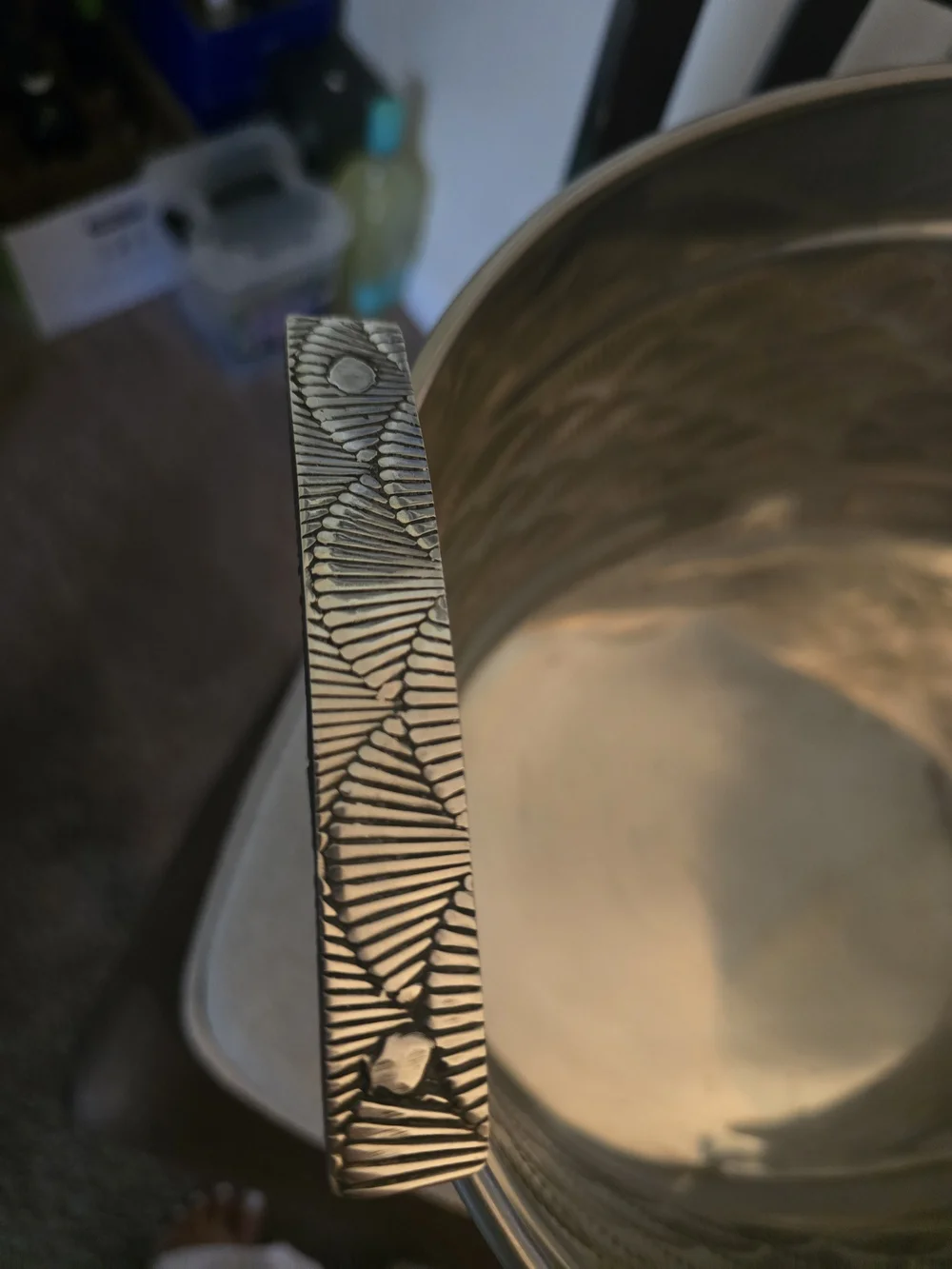 Stainless Metal Beverage Tub with Handles